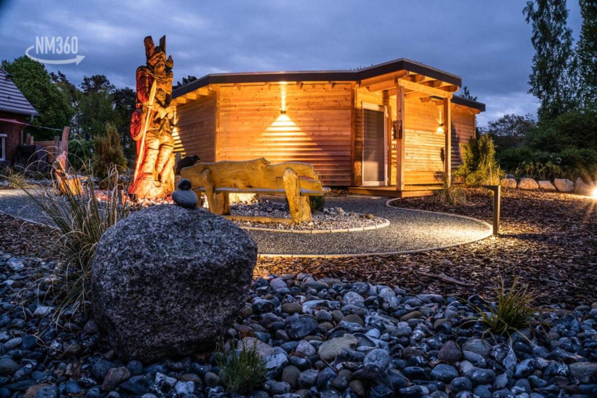 Traumhaftes Appartement Mit Balkon - Odins Blick Wohnung 6 - Mit Privatstrand, Sauna Lobbe Exterior photo